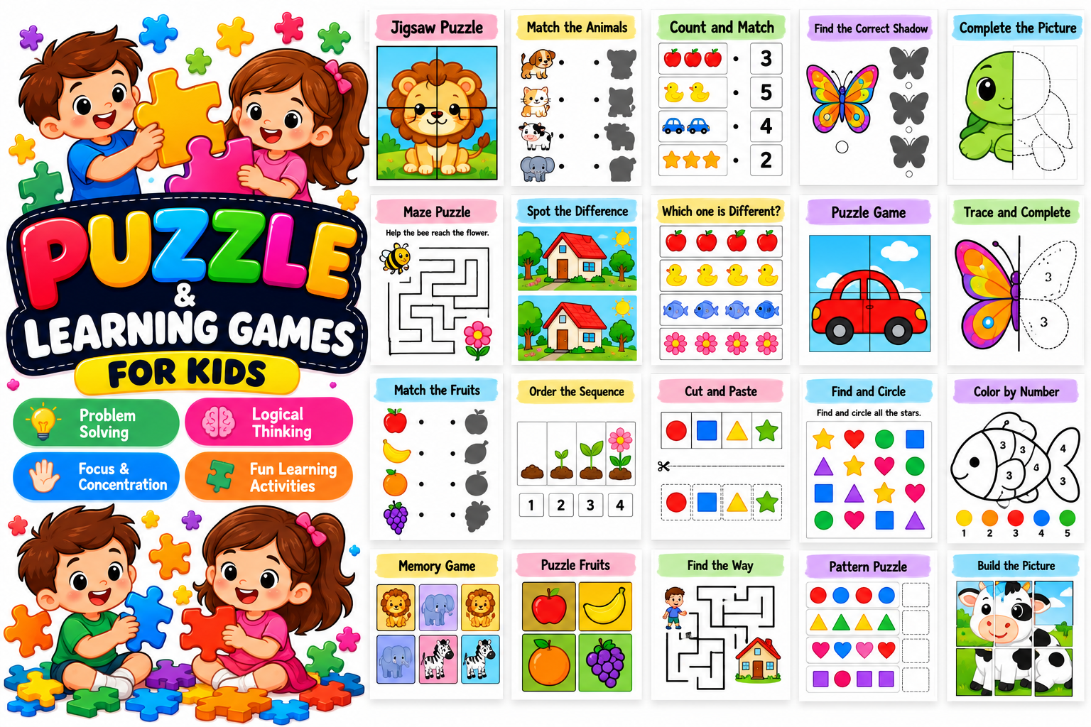 Puzzle & Learning Games